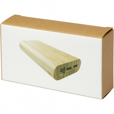 Logotrade ärikingitused pilt: Tulda 20 000 mAh bambusest akupank