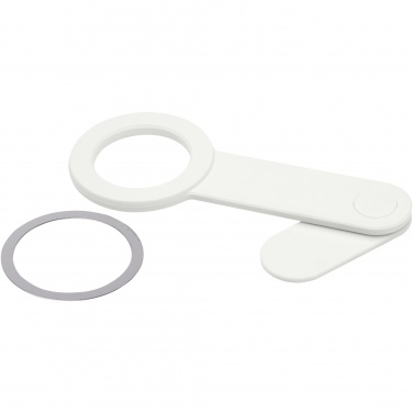 Logo trade firmakingi pilt: Konksuga taaskasutatud plastikust lauatelefoni hoidik