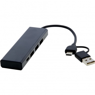 Logotrade ärikingid pilt: Rise RCS-i taaskasutatud alumiiniumist USB 2.0 jaotur