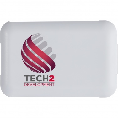 Logotrade reklaamtoote foto: Nutikas taaskasutatud plastist moodullaadimiskaabel telefonihoidikuga