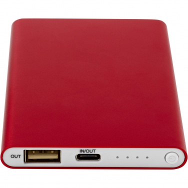 Logotrade ärikingituse foto: Pep 4000 mAh Type-C taaskasutatud alumiiniumist akupank 