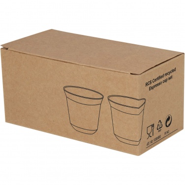 Logotrade firmakingitused pilt: Duo 80 ml RCS sertifikaadiga roostevabast terasest espressotassi komplekt 