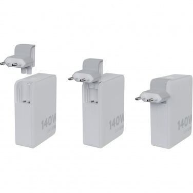 Logotrade reklaamtoote foto: Xtorm XVC2140 GaN Ultra 140 W reisilaadija 240 W USB-C PD kaabliga