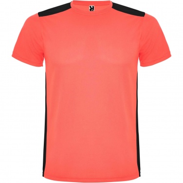 Logo trade firmakingituse pilt: Detroidi lühikeste varrukatega unisex spordisärk