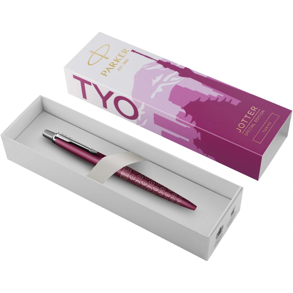 Logotrade reklaamtooted pilt: Parker Jotter SE Global Icons värvilise viimistlusega pastapliiats