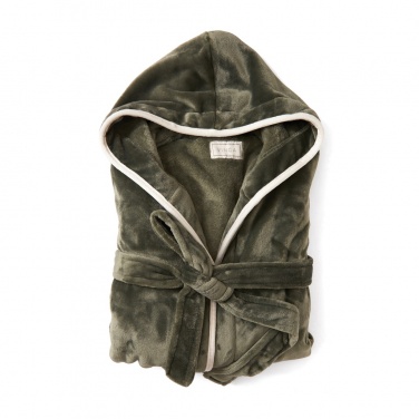 Logo trade firmakingi pilt: VINGA Louis luksuslik plüüsist hommikumantel, suurus S-M