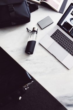 Logo trade ärikingi pilt: Vinga klaasist Lean klaasist veepudel