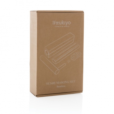 Logo trade meene pilt: Ukiyo bambusest sushi valmistamise komplekt