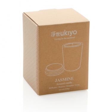 Logotrade ärikingitused pilt: Ukiyo deluxe lõhnaküünal bambusest kaanega