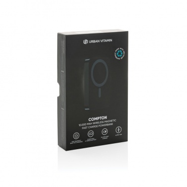 Logotrade firmakingituse foto: Urban Vitamin Compton RCS plastist/alumiinium 10 000 mah akupank