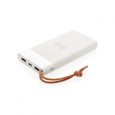 Logotrade firmakingitused pilt: Aria 8000 mAh 5W juhtmevaba laadimise akupank