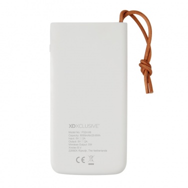 Logotrade firmakingi foto: Aria 8000 mAh 5W juhtmevaba laadimise akupank