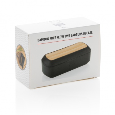 Logotrade firmakingid pilt: Bamboo Free Flow TWS kõrvaklappide ümbris