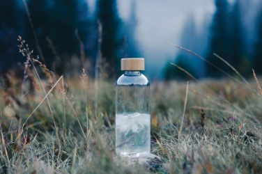 Logo trade reklaamtoote pilt: RCS RPET pudel bambusest kaanega