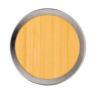 Logotrade meened pilt: Lekkekindel bambusest vaakumpudel