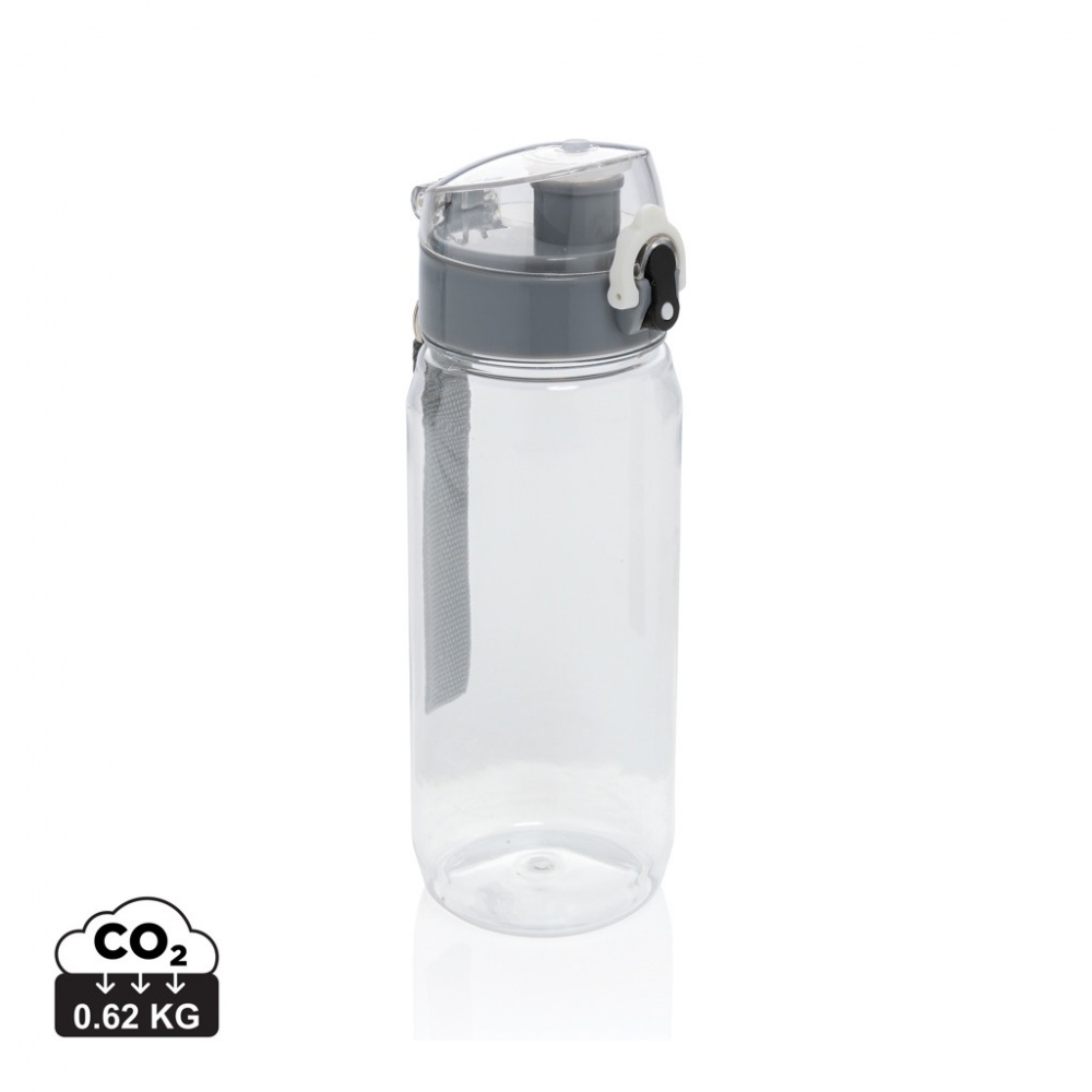 Logotrade firmakingituse foto: Yide RCS Recycled PET lekkekindel lukustatav veepudel 600ml