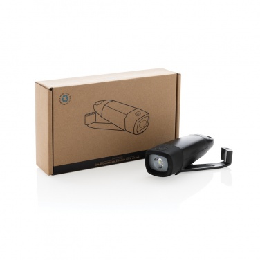 Logo trade reklaamkingi pilt: Lightwave RCS rplastist USB-taaslaetav vändaga taskulamp