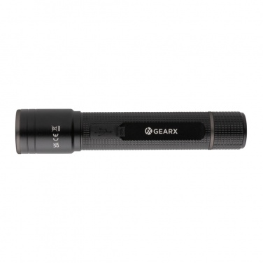 Logotrade reklaamtoote foto: Gear X RCS taaskasutatud alumiiniumist USB-taaslaetav taskulamp