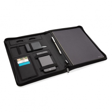 Logo trade reklaamtoote pilt: Air 5W juhtmevaba laadimisega portfolio A4 koos 5000 mAh akupangaga