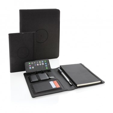 Logotrade firmakingitused pilt: Air 5W juhtmevaba laadimisega portfolio A4 koos 5000 mAh akupangaga