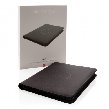 Logo trade ärikingi pilt: Air 5W juhtmevaba laadimisega portfolio A4 koos 5000 mAh akupangaga