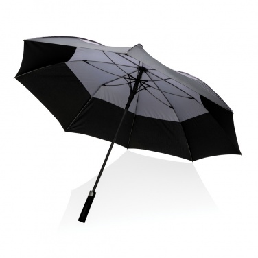 Logotrade reklaamkingituse foto: 27-tolline Impact AWARE™ RPET 190T automaatselt avatav tormikindel vihmavari
