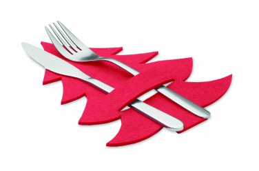 Logo trade reklaamtoote pilt: RPET vildist söögiriistade hoidiku komplekt