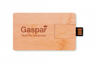 Logo trade ärikingituse pilt: 16 GB bambusest korpusega USB