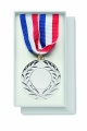 Medal läbimõõuga 5 cm, Matt Silver