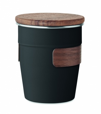 Logo trade ärikingituse pilt: Pähklise viimistlusega termostops, 350 ml
