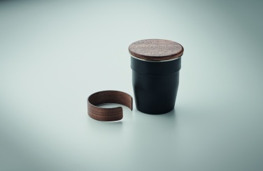 Logotrade ärikingitused pilt: Pähklise viimistlusega termostops, 350 ml
