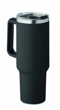 Logo trade ärikingi pilt: Suur roostevabast terasest termoskruus, 1200 ml