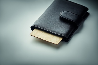 Logotrade ärikingitused pilt: RFID-kaart bambusest materjalist