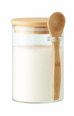 Logotrade reklaamkingitused pilt: Klaaspurk lusikaga 600 ml