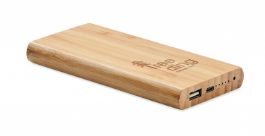 Logotrade reklaamkingitused pilt: 6000 mAh bambusest akupank