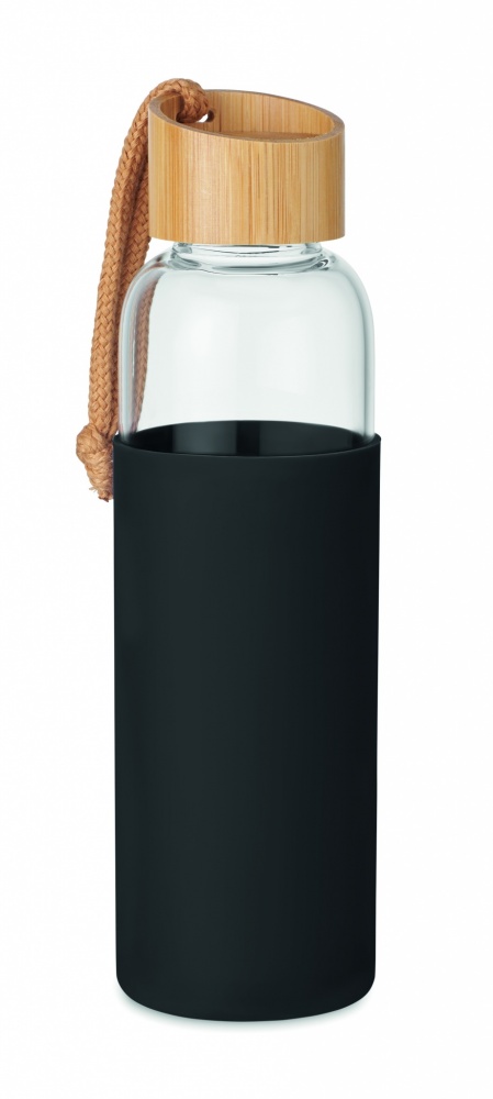 Logo trade reklaamkingitused foto: Klaaspudel 500 ml kotis