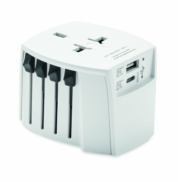 Logotrade reklaamtoote foto: Skross MUV USB A/C adapter