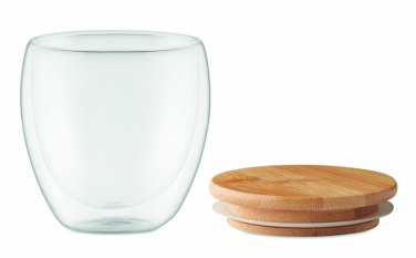 Logo trade firmakingituse pilt: Kaheseinaline klaas 250ml Hamburg