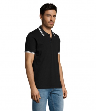 Logotrade reklaamtoote foto: PASADENA meeste polo 200g