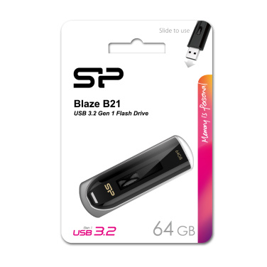 Logo trade meened foto: Pendrive Silicon Power Blaze B21 3.1