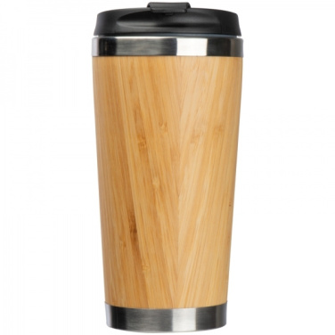 Logotrade meene foto: Roostevabast terasest kruus BAMBOOGARDEN 400 ml
