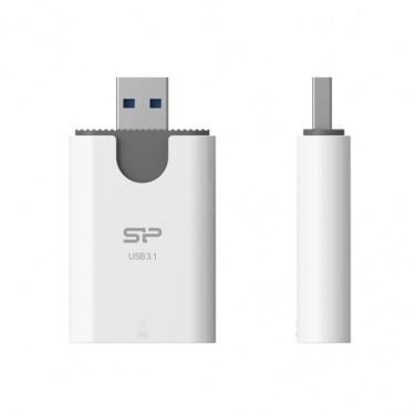 Logo trade meene pilt: MicroSD ja SD-kaardi lugeja Silicon Power Combo 3.1