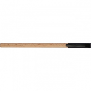 Logo trade reklaamkingituse pilt: Puidust pastapliiats korgiga PALMDALE