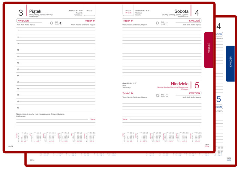 Logo trade firmakingi pilt: Kalender 641016