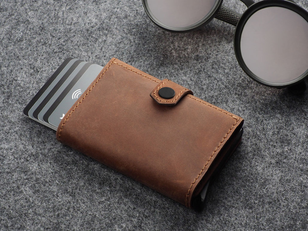 Logotrade firmakingituse foto: RFID rahakott - Hunter Leather 2109284