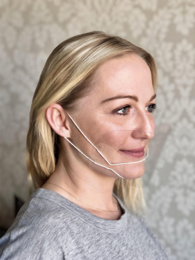 Logotrade firmakingid pilt: ATENA läbipaistev näokaitse-mask suu ja nina jaoks 1461162