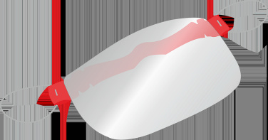 Logo trade reklaamkingituse pilt: HESTIA näokaitse - läbipaistev mask suu ja nina jaoks 1452162