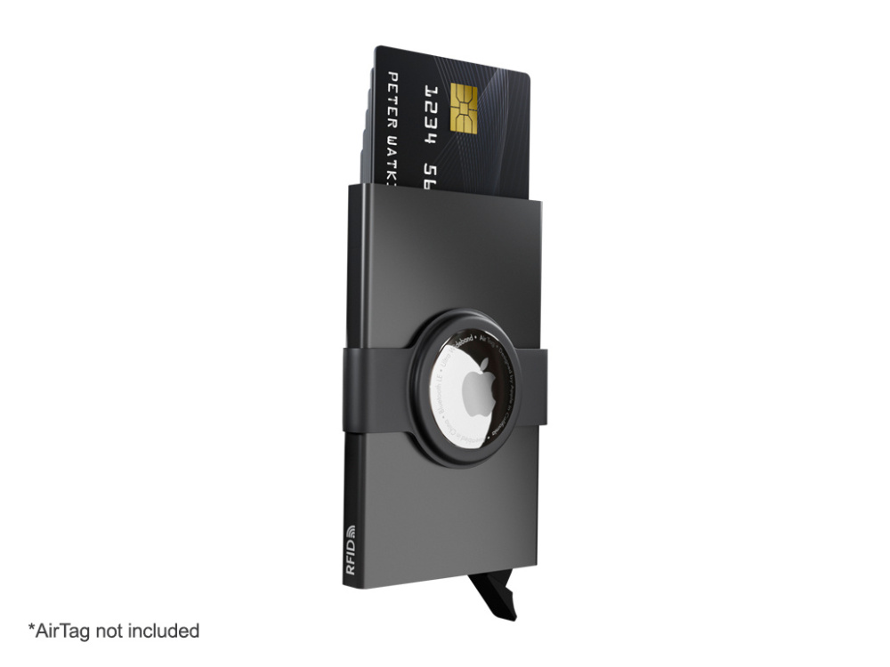Logo trade reklaamkingi pilt: RFID-krediitkaardi ümbris koos AirTag'i hoidjaga 2163108