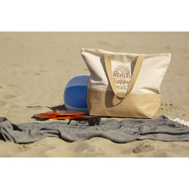 Logo trade ärikingi pilt: Cancun Beachbag orgaaniline puuvill (320 g/m²)
