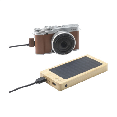 Logo trade reklaamkingituse pilt: Solar Powerbank 8000+ juhtmevaba laadija